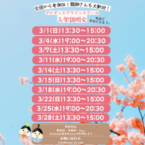 AVION エアラインスクール